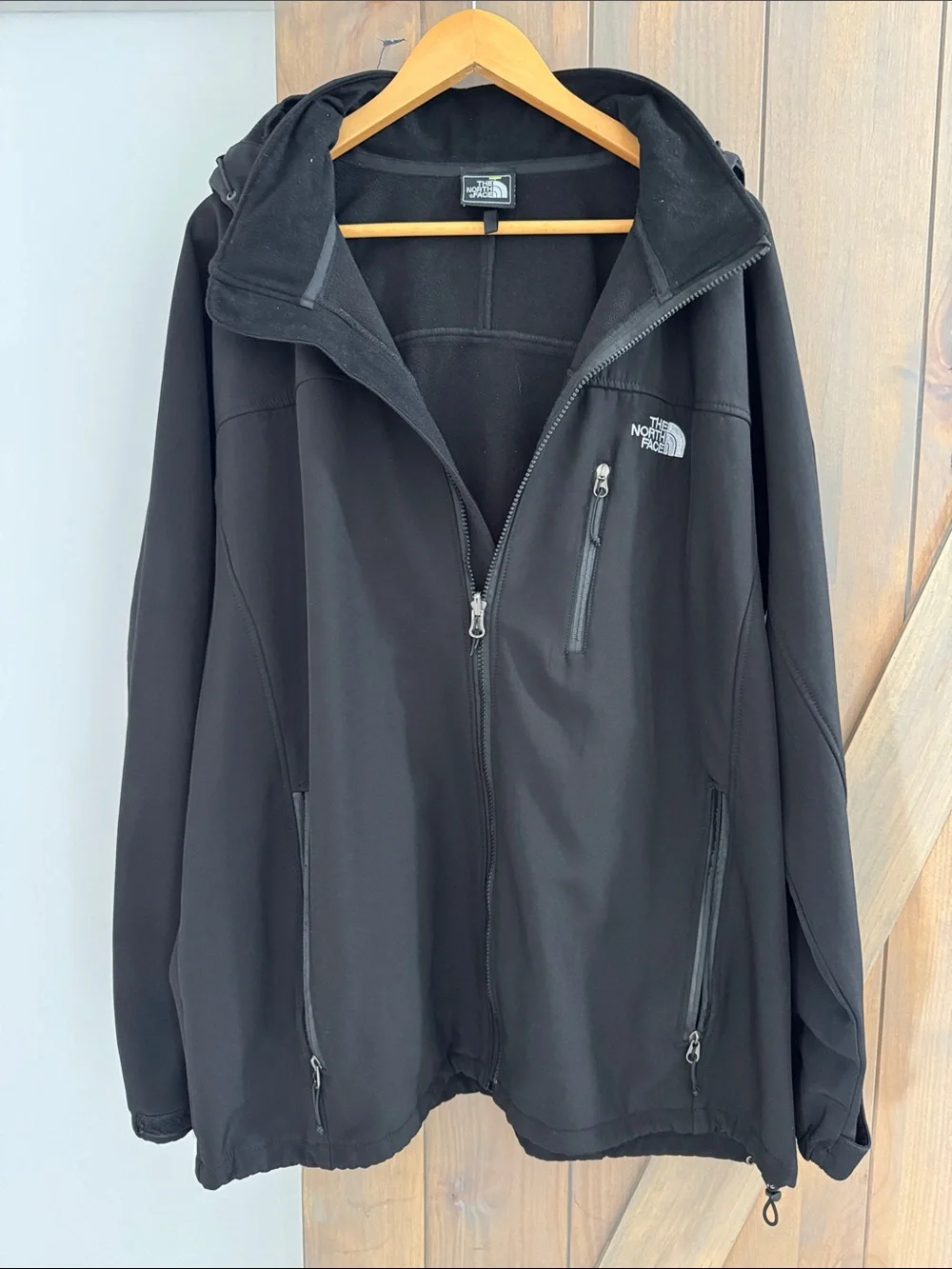 The North Face Summit Series Black Hooded Lightweight Jacket